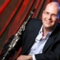 Arthur Campbell poses with his clarinet